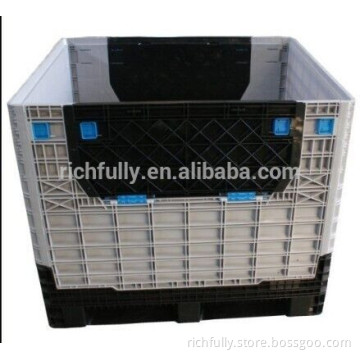 Good price collapsible foldable plastic pallet box, Folding container